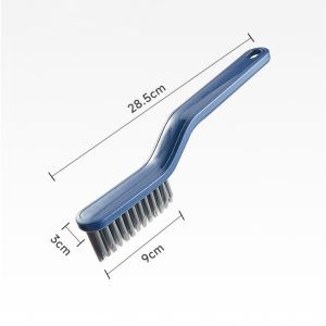 2-in-1 Kitchen Bathroom Tile Floor Gap Cleaning Brush Multi Functional Window Groove Dust Cleaning Brush Cleaning Products Tools