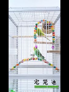 กรงนก กรงชูการ์ กระกระรอก ขนาด 43.5x45.5x110 cm สามารถเลี้ยงได้ทุกขนาด เล็ก กลาง ถาดสามารถดึงออกมาได้ ได้ครบตามรูป