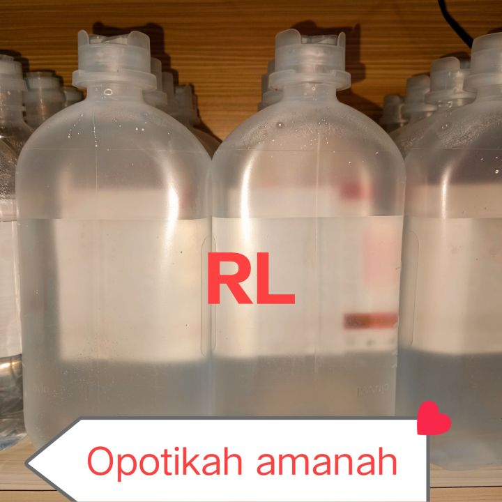 (BAYAR DITEMPAT) INFUS RL (RINGER LAKTAT) 500ML