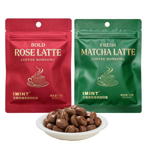IMINT | Sugar Free Rosy Matcha Latte Coffee Flavor Energizing Candy