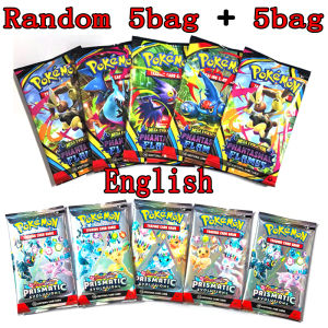 Takara Tomy | 90-150 Pcs Pokemon Card Prismatic 151 Evolutions English Booster Battle Pokemon Card Game Carte Trading Collection Cards Gift