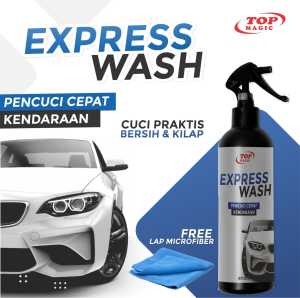 BISA BAYAR DI TEMPAT ! 100% ORIGINAL ! TOP EXPRESS WASH PENCUCI CEPAT KENDARAAN TANPA AIR WASH WATERLESS BONUS LAP MICROFIBER PRAKTIS ORIGINAL CUCI MOBIL TANPA AIR TOP EXPRESS WASH CUCI MOBIL TANPA AIR PRAKTIS ORIGINAL CUCI MOBIL TANPA AIR EXPRESS WASH