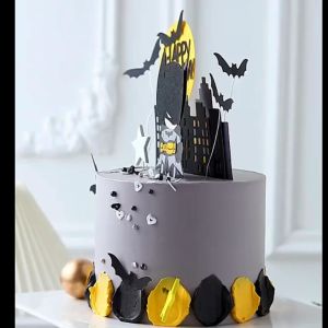 Batman Theme Cake Toppers Cake Decoration Superhero Theme Birthday Cake Batman Kek Hiasan 蝙蝠俠主題蛋糕 超級英雄蛋糕 Batman Cake Topper For Adult Batman Cakes - Lazada