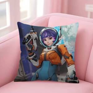 KAYOU | Game O-OverwatchS Pillow Dust Cover Bedroom Kids Party Decoration Pillowcase Birthday Children Gift
