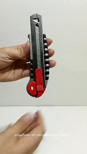 NEW Pisau Cutter Pemotong Kertas SK5 Blades With 5 PCS Blades bisa isi Ulang Otomatis