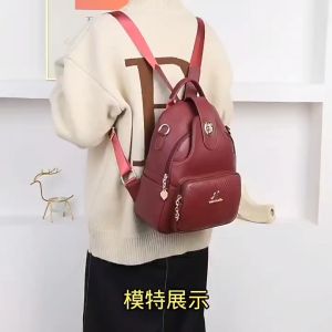 Tas Ransel Kulit Wanita Import Tas Sekolah Untuk Remaja Perempuan Tas Buku Wanita Backpck Tas Ransel Wanita Trendi Tas Ransel Perjalanan Wanita Tas Punggung Wanita Multifungsi Terbaru