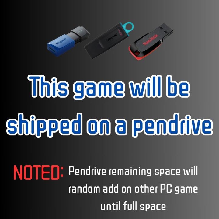 The Twin Heroes Pre-Sequel with Original Pendrive 16GB PC Game 新绝代双骄前传 ...