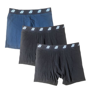 กางเกงบ็อกเซอร์ชายผ้าฝ้ายแท้ระบายอากาศได้ดี ดูดซับเหงื่อ ป้องกันแบคทีเรีย ป้องกันการสึกหรอ ความยาวปกติ ชุดชั้นในกีฬา