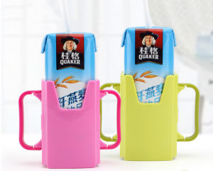 SG Stock Anti-Spill Drink Milk Pouch  with Holder for Baby Toddler Drink Buddy Baby Feeding Accessories