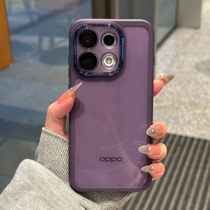 For OPPO Reno 16 F 16 FS Case Simple Matte Finish Lens Film Bare Phone Feel TPU Cover For OPPO Reno16 Pro Ultra-thin Funda