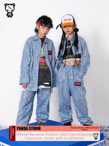 PANDA STORM | Children Glitter Stage Outfit