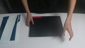 Crazy Horse PU Leather Sticker Skin for ROG Flow X13 & More Gaming Laptops