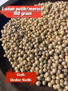 Biji lada putih utuh 100gr / white papper