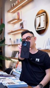 Ốp LIKGUS Magsafe MATE Nhám Chống Ố Chống Bám Vân Tay Sạc không dây từ tính hít lưng IPhone 12 13 14 Pro Max HD Store