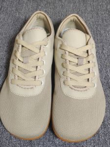 Spring Mens Running Shoes Wide Head Extra Roomy High Arch Fat Feet Dad Shoes Mesh Breathable round Toe Laced Sports Casual Shoes Rubber Outsole