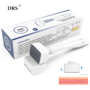 DRS 140 Pins Microneedling Derma Stamp Professional New Adjustable Microneedling For Hair Beard Growth And Skin Care Tool