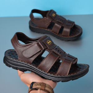 PAIR BOY | Non-slip Comfortable Mens Leather Sandals Beach