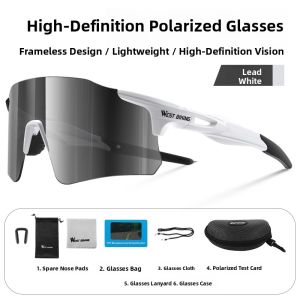 West Biking | Photochromic Polarized Sunglasses for Outdoor Cycling and Running