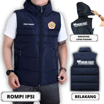 ROMPI IPSI FREE NAMA IKATAN PENCAK SILAT INDONESIA WINDPROOF WATERPROOF OUTDOOR SABLON