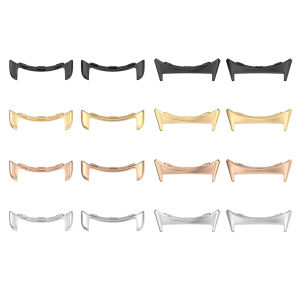 ขั้วต่อสายรัด20มม. 2ชิ้นอุปกรณ์เสริมสายนาฬิกาโลหะหน้ากาก DIY อะไหล่อะแดปเตอร์สำหรับนาฬิกา Google Pixel