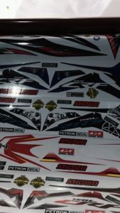 STRIPING VARIASI MOTOR HONDA SUPRA FIT / STIKER LIST VARIASI MOTOR SUPRA FIT