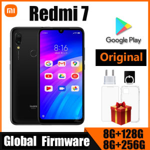 Xiaomi Redmi 7 Cellphone with Phone Case Dual SIM Solt Cellphone Android Cell Phone Dual Camera  used phone