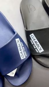 K รองเท้าแตะแกมโบ รุ่น 42184 รองเท้านุ่มใส่สบายเท้า  Size 36-44 ใส่ได้ทั้งชายหญิง