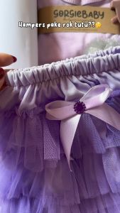Hampers Newborn Tutu - Hampers Baby Girl Hampers Tutu Premium Kado New Born Kado Bayi Rok Tutu Bayi Perempuan Paket Hampers Bayi GORGIEBABY