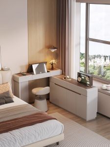 YANGYING | Multipurpose Bedside Table Dressing Table Real Wood