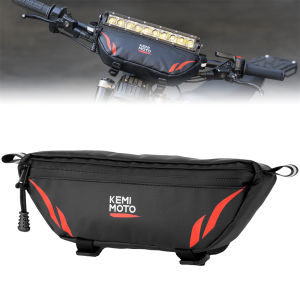Motorcycle Handlebar Bag Universal Front Storage Pouch for Sur-Ron Light Bee X and S X160 X260 Talaria Sting Electric Dirt Bike