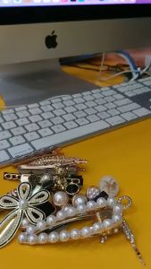 Kẹp Tóc Mái Đính Ngọc Trai Phong Cách Hàn Quốc Thời Trang Mùa Hè Hàng Mới Trùm Sỉ Gia Thành