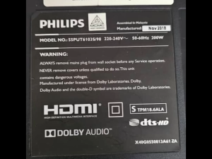 🔥🇲🇾 Ready Stock 24hr Ship🔥 2PCS - PHILIPS 55PUT6103S 55PUT6103S/98 LCD TV RIBBON CABLE (TCON TO SCREEN BOARD)