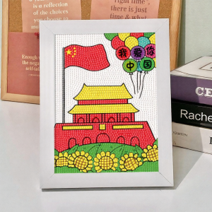 DIANDIANHUA | Patriotic DIY Diamond Painting Student