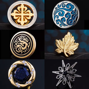 Trendy Mens Lapel Pin for Suit Coat Chest Flower Business Style Fashion Accessory Korean Version Lapel Brooch Pin