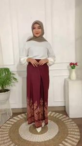 Sarung Batik Rayon Motif Pagar Alam 2 | Serian Warna