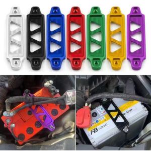 Car Battery Holder Aluminum Alloy Metal Battery Bracket Battery Tie Bracket