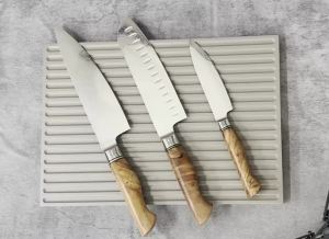 1-3PCS Knife Sets 67 Layer Damascus Super Steel Utility Santoku Chef Knife Kitchen Knife Super Sharp High Quality Figured Sycamo