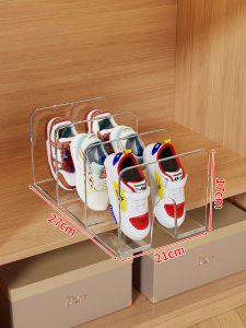 evesigar | Simple Multilayer Transparent Cartoon Baby Shoe Rack