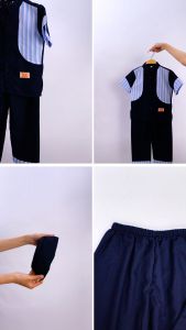 Pakaian Muslim Baju Koko Anak Rompi Tempel untuk Bayi sampai anak SD