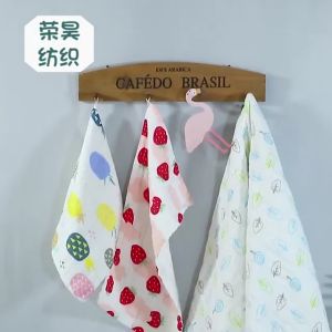 EZYLITTLES Baby Handkerchief Sapu Tangan Cotton Newborn Soft Organic Cotton Muslin Swaddle Wrap Feeding Burp Face Towel Scarf baby napkin