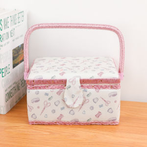 Hộp Đựng Kim Cương Kiểu Châu Âu Dung Tích Lớn Dụng Cụ Thủ Công Hộp Đựng Đồ Dùng Thủ Công Bằng Vải Hộp Đựng Đồ Dùng Gia Dụng Đa Năng