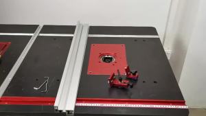 Model 45 Standard Aluminium Alloy Chute T-tracks T Slot with Miter Track Stop Woodworking Tool for Woodworking Workbench