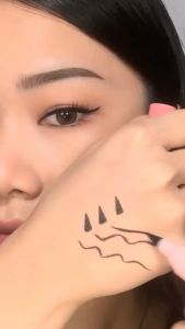 [PH local stock] PINKFLASH PF-E01 Waterproof Easy Eyeliner OhMyLine Upgrade Liquid Black Eyeliner Matte Long Lasting