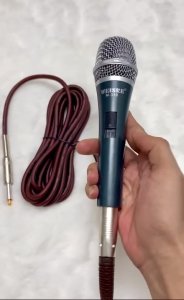 [HCM] Mic có dây cao cấp M-310 vỏ kim loại chuyên dùng Karaoke Hỗ Trợ Loa Kéo Âm ly Vang Mixer