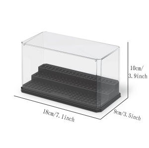 Acrylic Display Case Compatible for Lego Minifigure Building Block Toy Model Dustproof Display CaseAction Figure Toys Storage