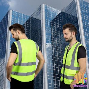 เสื้อกั๊กสะท้อนแสง เสื้อจราจรกั๊กสะท้อนแสงเห็นได้ชัด reflective vest