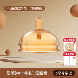 Wide Neck Baby Bottle Parts Straw Cup Lid Learning to Drink Mouth Duckbill Shape Water Cup Head Handle Suitable for 0-36 Months