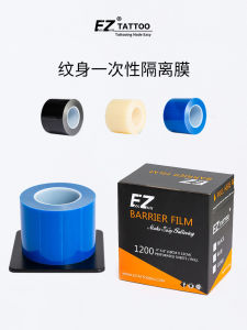 Disposable Tattoo Equipment Black Isolation Film Tattoo Pen Hygiene Protection Blue Film Body Art Tools Health Cleanse Pads