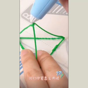 3 D printing pen PCLS low temperature digital display intelligent temperature intelligent 3 d printing t painting pen DIY creative childrens painting filament printer USB cable graffiti arts and crafts gifts for children 3 d pen