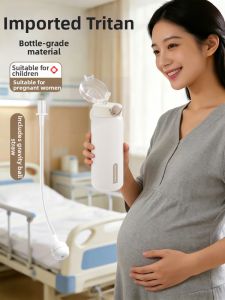 XIAOCHUSHU | Pregnant Women Suitable Lying Drink Tritan Straw Cup